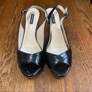 Alex Marie Sling Back Platform Pumps